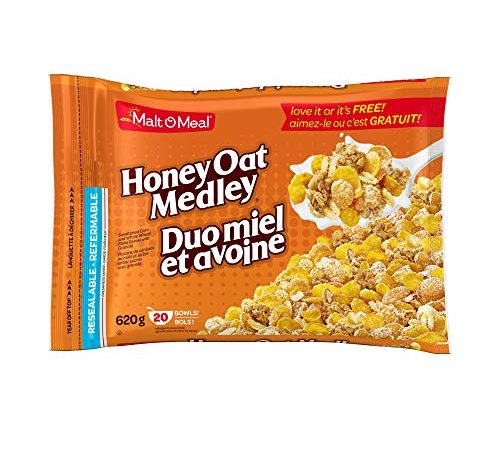 Post Malt-O-Meal Honey Oat Medley Cereal, 620 Gram